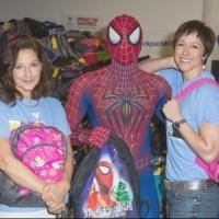 Photo Coverage: Paige Davis and SPIDER-MAN Team Up for Operation Backpack!