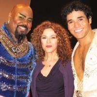 Photo Flash: Bernadette Peters Visits James Monroe Iglehart & Adam Jacobs at…
