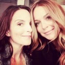 MEAN GIRLS Reunion! Tina Fey & Lindsay Lohan Snap Selfie