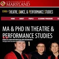 The University of Maryland School of Theatre, Dance, and Performance Launches…