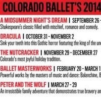 Tickets for Colorado Ballet's 2014-2015 Season Are On Sale Now