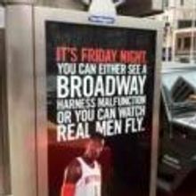 Knicks Pull New Ad That Claims Broadway Actors Not 'Real Men'