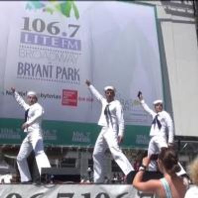 TV: ON THE TOWN Cast Hails 'New York, New York' at Bryant Park!
