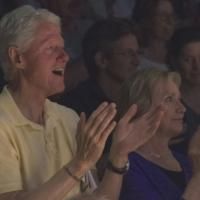 Photo Flash: The Clintons Enjoy Night Out at 2013 Hudson Valley Shakespeare Festival