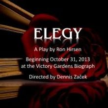 ELEGY Makes Chicago Debut at Victory Gardens, Now thru 12/1
