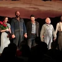 Photo Coverage: James Franco, Chris O'Dowd & OF MICE AND MEN Company Take Opening Night Bows!