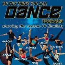 SO YOU THINK YOU CAN DANCE 2013 Tour Comes to The Paramount, 11/19; Tickets on Sale 8