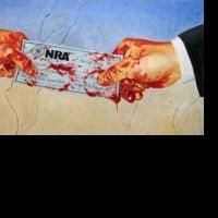 Artist Michael D'Antuono Depicts Senate Corrupted By The Gun Lobby