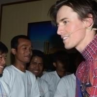 Photo Flash: Cambodian Shadow Puppet Troupe Wat Bo Visits SPIDER-MAN