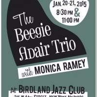 Beegie Adair Trio Headlines at Birdland This Week