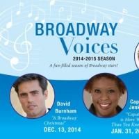 David Burnham, Capathia Jenkins & Alli Mauzey Set for Broadway Voices 2014-15 at…