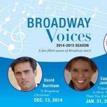 David Burnham, Capathia Jenkins & Alli Mauzey Set for Broadway Voices 2014-15 at Garn