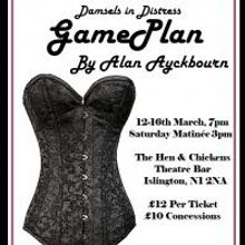 Post-It Productions Stages GAMEPLAN at The Hen and Chickens, Now thru March 16