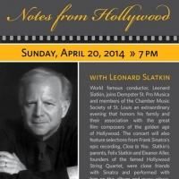 Music Institute of Chicago to Celebrate Movie Music With NOTES FROM HOLLYWOOD, 4/20