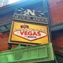 Photo Flash: Tony Danza Tweets First Look at HONEYMOON IN VEGAS Marquee!