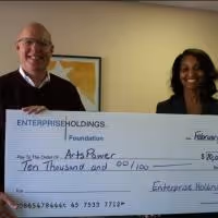ArtsPower Receives $10,000 Grant from Enterprise Holdings Foundation
