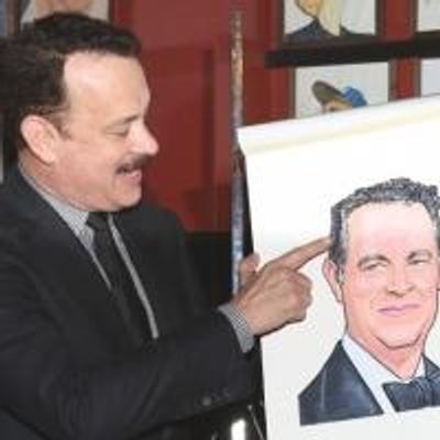 Photo Coverage: Sardi&#039;s Unveils Caricature of LUCKY GUY&#039;s Tom Hanks!