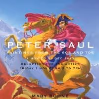 Mary Boone Gallery to Open New Peter Saul Exhibit, 11/1