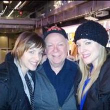 Photo Flash: The Mueller Sisters Visit CHURCHILL at New World Stages