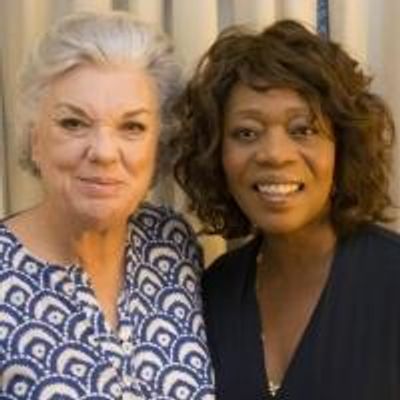 Photo Flash: Alfre Woodard Visits Tyne Daly at Broadway&#039;s MOTHERS AND SONS