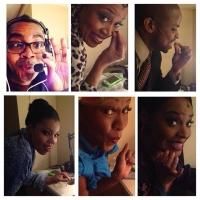Photo Flash: Saturday Intermission Pics, 4/26, Part 2- AFTER MIDNIGHT Steals M&Ms…