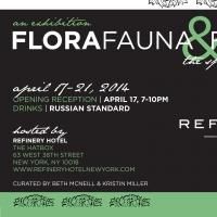 FLORA, FAUNA & FORM On View 4/17-21 at the HATBOX in NYC