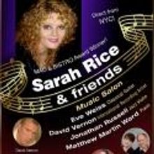 Sarah Rice & Friends Music Salon Set for Teaneck, NJ's Classic Quiche Cafe, Tonight…