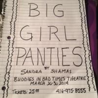 Sandra Shamas Puts on Her BIG GIRL PANTIES at Tallulah's Cabaret, Now thru 3/30
