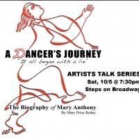 Mary Price Boday Set for A DANCER'S JOURNEY Talk, Book Signing, Today