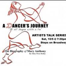 Mary Price Boday Set for A DANCER'S JOURNEY Talk, Book Signing, Today