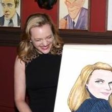 Photo Coverage: Elisabeth Moss Sardi's Caricature Unveiling