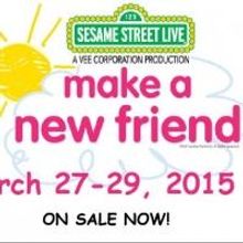 SESAME STREET LIVE! MAKE A NEW FRIEND Comes to PPAC This Weekend
