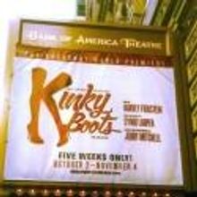 Up on the Marquee: KINKY BOOTS in Chicago