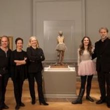 Photo Flash: The Cast of LITTLE DANCER Meets Original Degas Sculpure at the National…