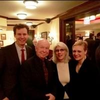 Photo Flash: Haley Swindal and Tom Galantich Visit CHURCHILL at New World Stages