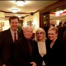 Photo Flash: Haley Swindal and Tom Galantich Visit CHURCHILL at New World Stages