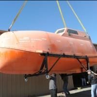 Lifeboat from Oscar Nominated Film CAPTAIN PHILLIPS Docks at Hollywood Cars Museum…