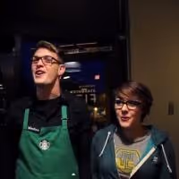 VIDEO: Watch New FROZEN-Starbucks Crossover Parody 'Love is an Open Store' Video