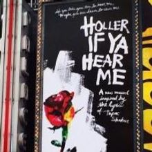 Tickets Go on Sale 4/7 for Broadway's Tupac Shakur Musical HOLLER IF YA HEAR ME