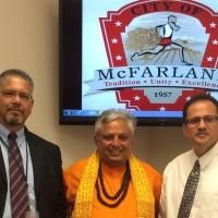 Hindu Mantras Open City Council of McFarland, Made famous by Kevin Costner Movie