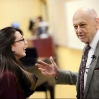 Photo Flash: Broadway's Charles Strouse Shares Expertise and Talent with HPU Students