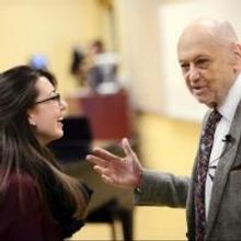 Photo Flash: Broadway's Charles Strouse Shares Expertise and Talent with HPU Students