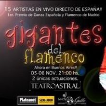 GIGANTES DEL FLAMENCO Begins Tonight at Teatro Astral