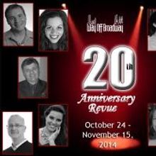 Way Off Broadway's 20th Anniversary Revue Runs Now thru 11/15