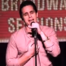 STAGE TUBE: Jared Zirilli Sings 'Refuge (When It's Cold Outside)' at BROADWAY…