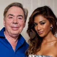 Photo Flash: Nicole Scherzinger Poses with Andrew Lloyd Webber + Talks Grizabella!