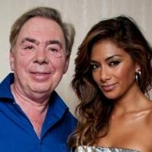 Photo Flash: Nicole Scherzinger Poses with Andrew Lloyd Webber + Talks Grizabella!