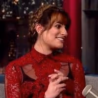 VIDEO: Lea Michele Talks BRUNETTE AMBITION, GLEE Drama and More on LETTERMAN