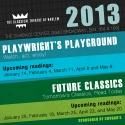 Actors Needed for PLAYWRIGHT'S PLAYGROUND, 1/14