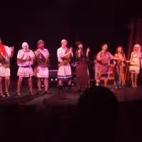 Photo Coverage: Troubadour Theater Company's ABBAMEMNON Curtain Call and Press Night…
